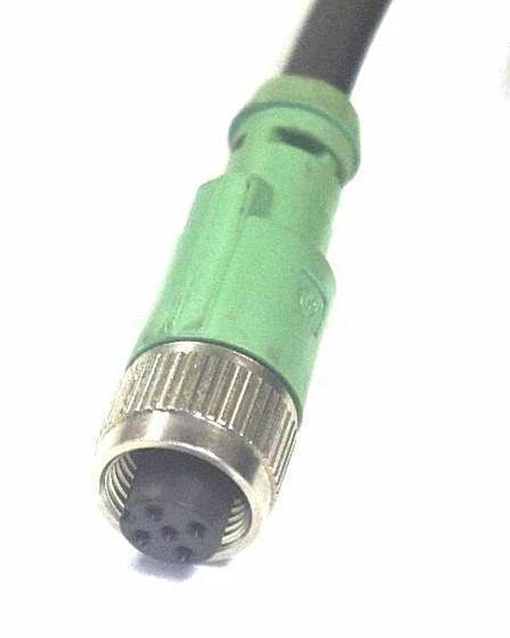 Used PHOENIX CONTACT 1669848 CABLE SAC-5P- 5,0-PUR/M12FS