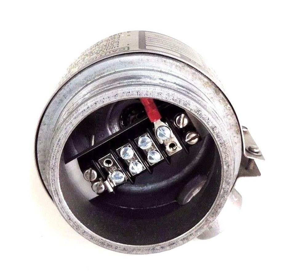 Used ROSEMOUNT UNILOC 2002038 CONDUCTIVITY SENSOR MODEL 141, 250/400PSIG