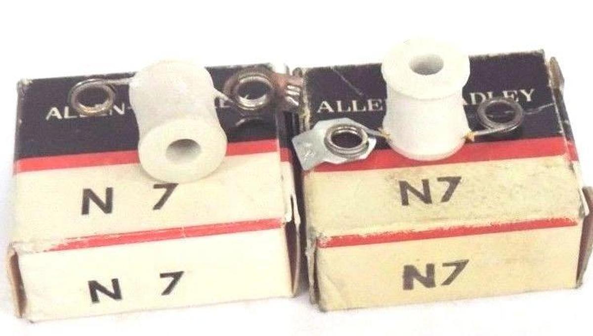 Used LOT OF 2 NIB ALLEN BRADLEY N7 HEATER ELEMENTS