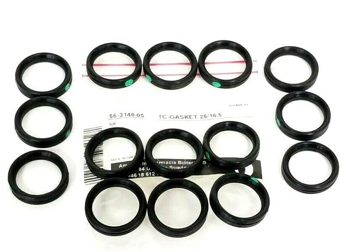 Used BAG OF 15 NEW AMERSHAM 56-3140-05 TC-GASKETS 25/16.5 56314005