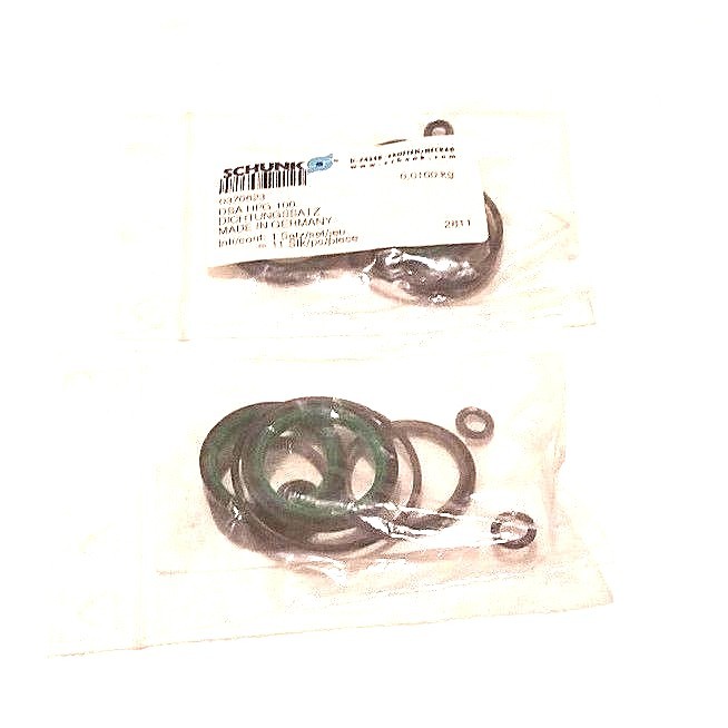LOT OF 2 NEW SCHUNK DSA HPG 100 SEAL KIT 0370623
