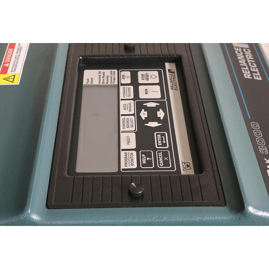 Used RELIANCE ELECTRIC 30FR2042 FlexPak 3000 REGEN DC DRIVE 30HP 230VAC/94A USPI