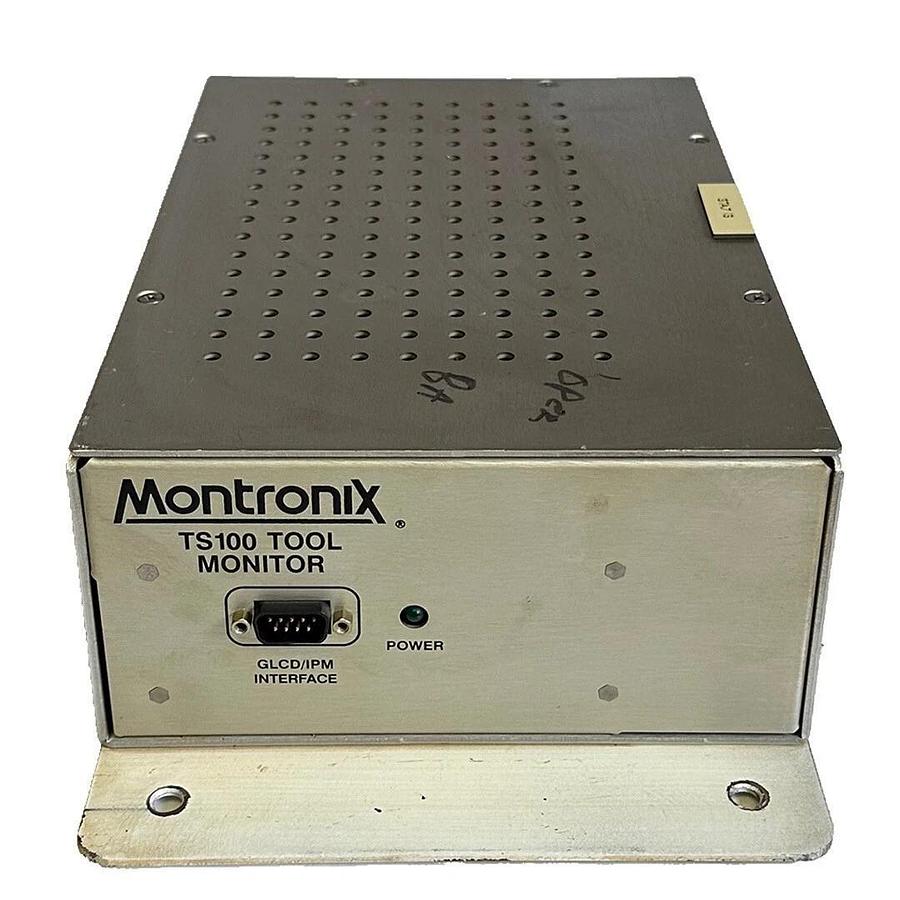 Used MONTRONIX TS100 TOOL MONITOR CONTROLLER 120/230V 50/60Hz 33W