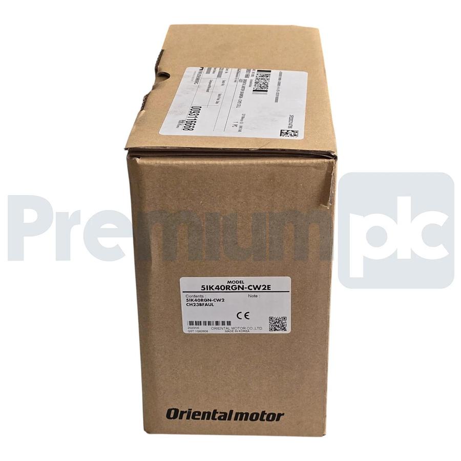Oriental Motor 5IK40RGN-CW2E Induction Motor w/ CH23BFAUL 2.3µF Capacitor NSMP