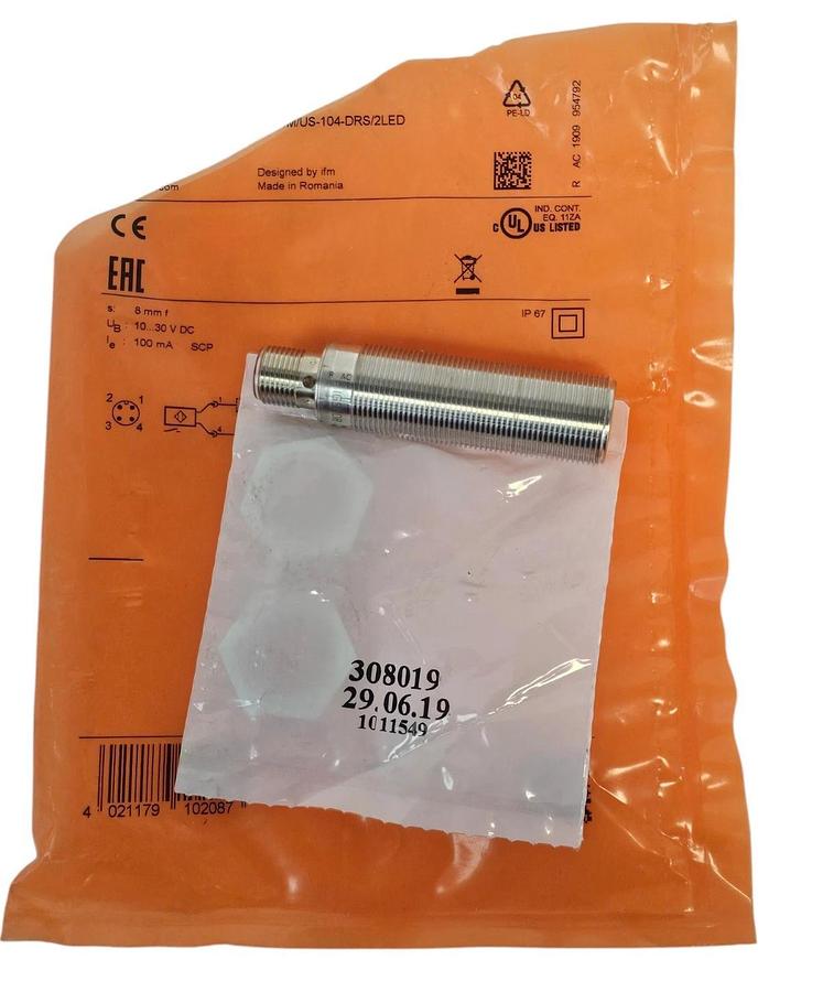 NEW IFM EFECTOR IFB3007-BPKG/US-104 PROXIMITY SENSOR IFS205, 10...30VDC