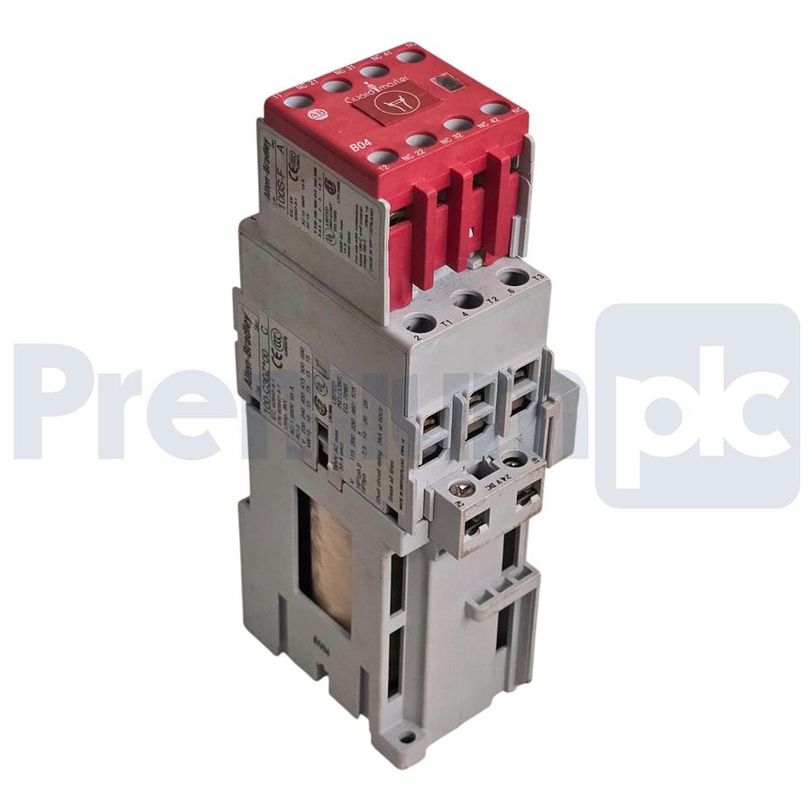 Used Allen-Bradley 100S-C30ZJ14C /C Guardmaster Safety Contactor 3-Pole 24VDC USPI