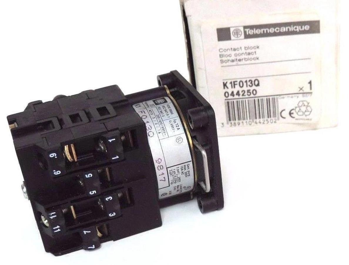 Used NIB TELEMECANIQUE K1F013Q CONTACT BLOCK