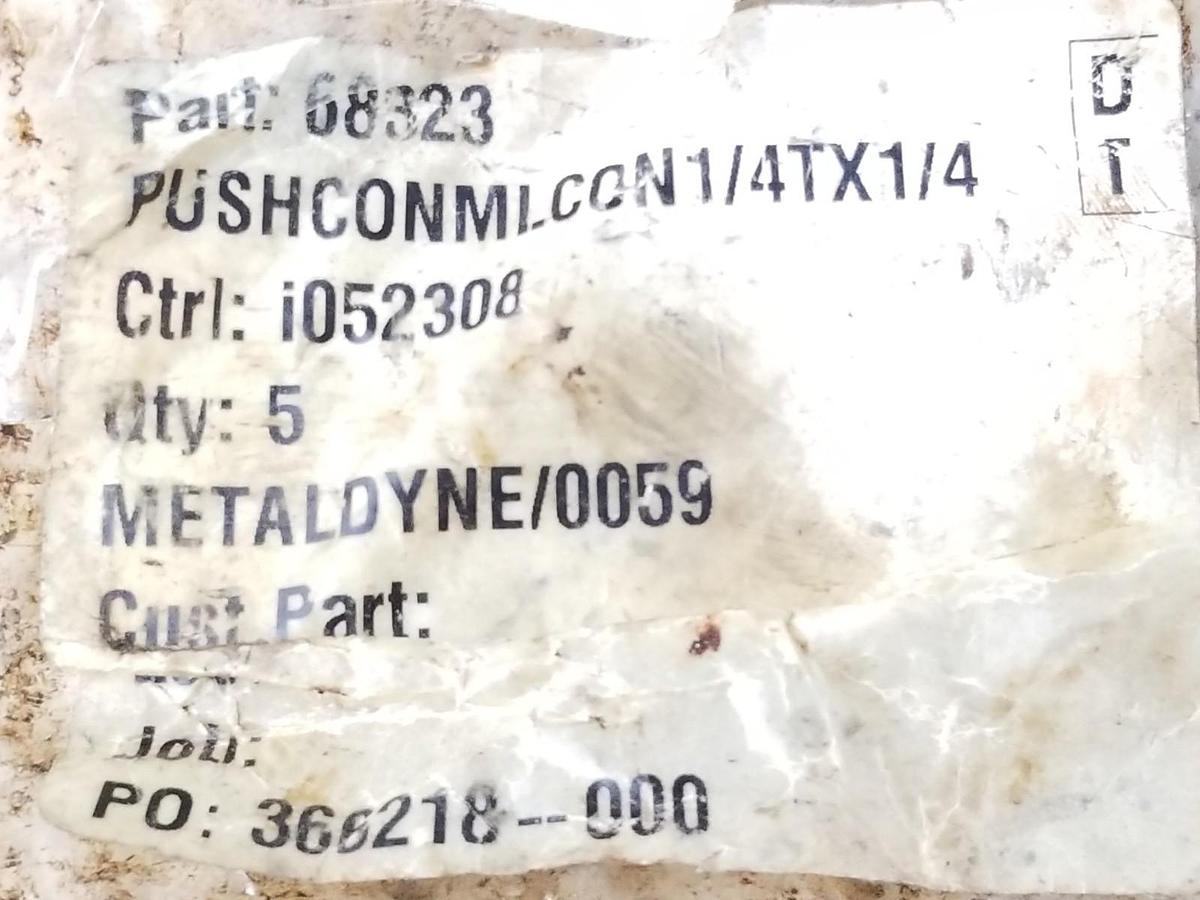 Used METALDYNE 68323 CHAIN 0059 PUSHCONMI.CON1/4TX1/4