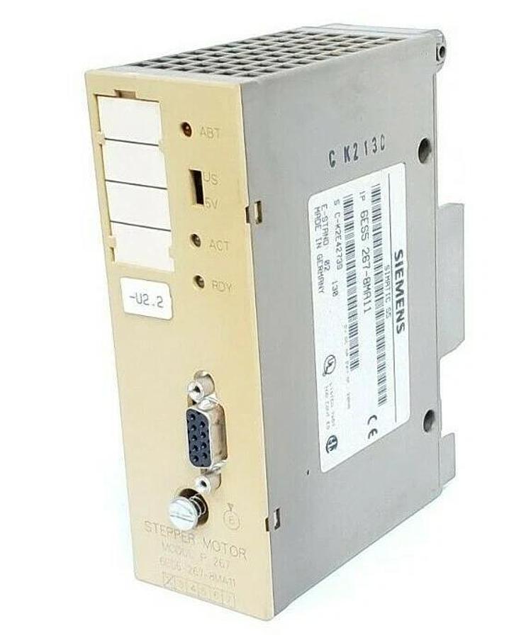 Used SIEMENS 6ES5-267-8MA11 STEPPER MOTOR MODULE IP 267, 6ES52678MA11