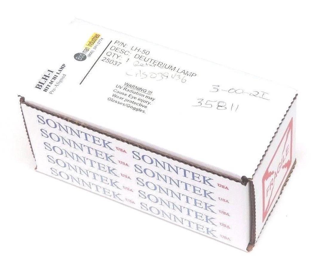 NIB SONNTEK LH-50 DEUTERIUM LAMP LH50