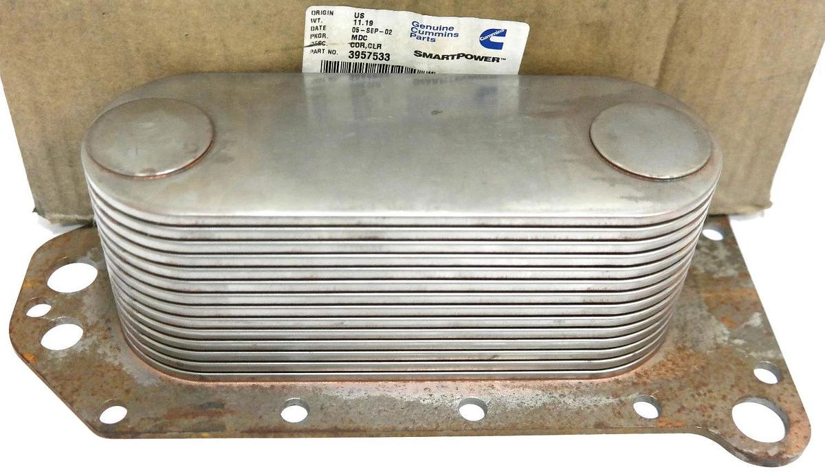 Used NEW CUMMINS COOLER CORE PART NO. 3957533