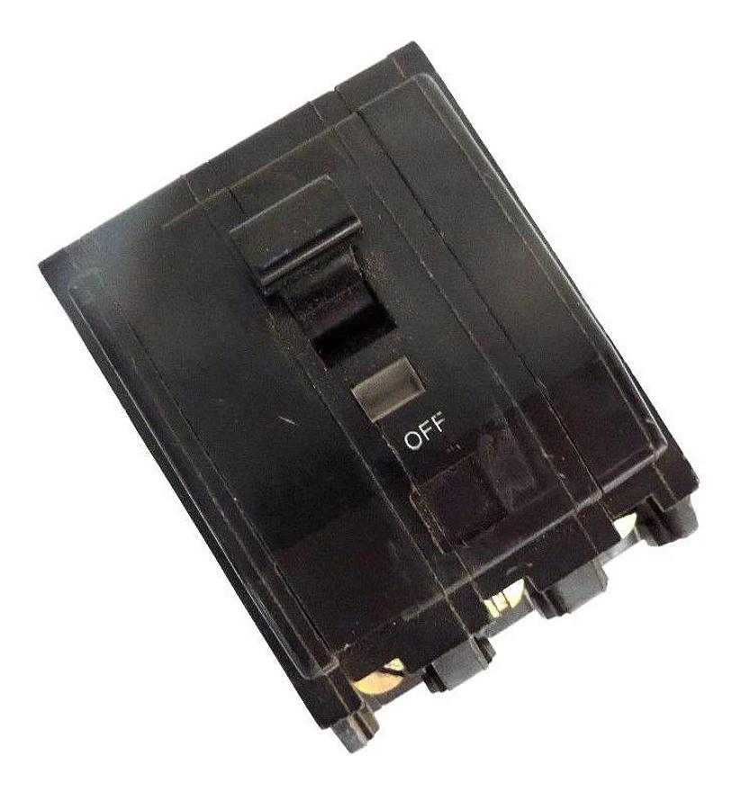 Used SQUARE D TYPE Q0 CIRCUIT BREAKER HACR TYPE HACR20, 3-POLE