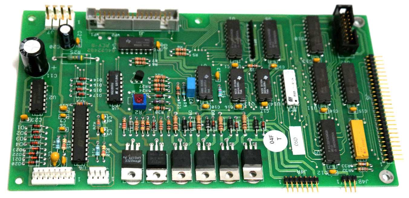Used PARTLOW 04622402 REV-B PC BOARD 04622402B, 04622402-B