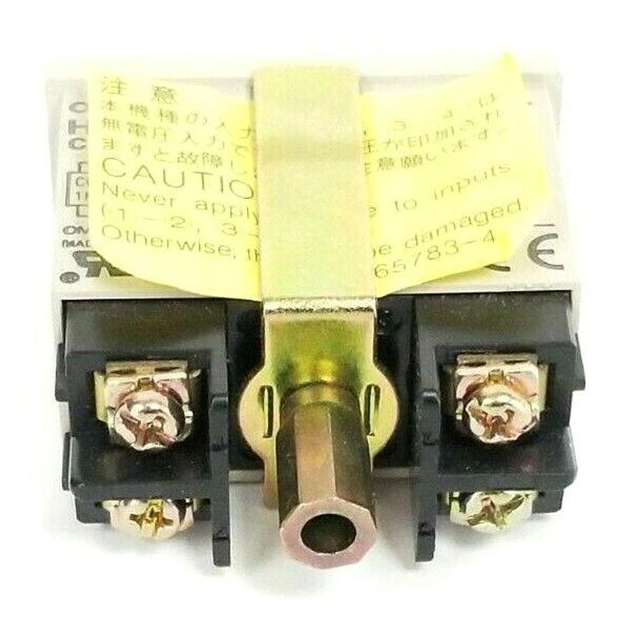 Used OMRON H7EC-B COUNTER MODULE W/ MOUNTING BRACKET H7ECB