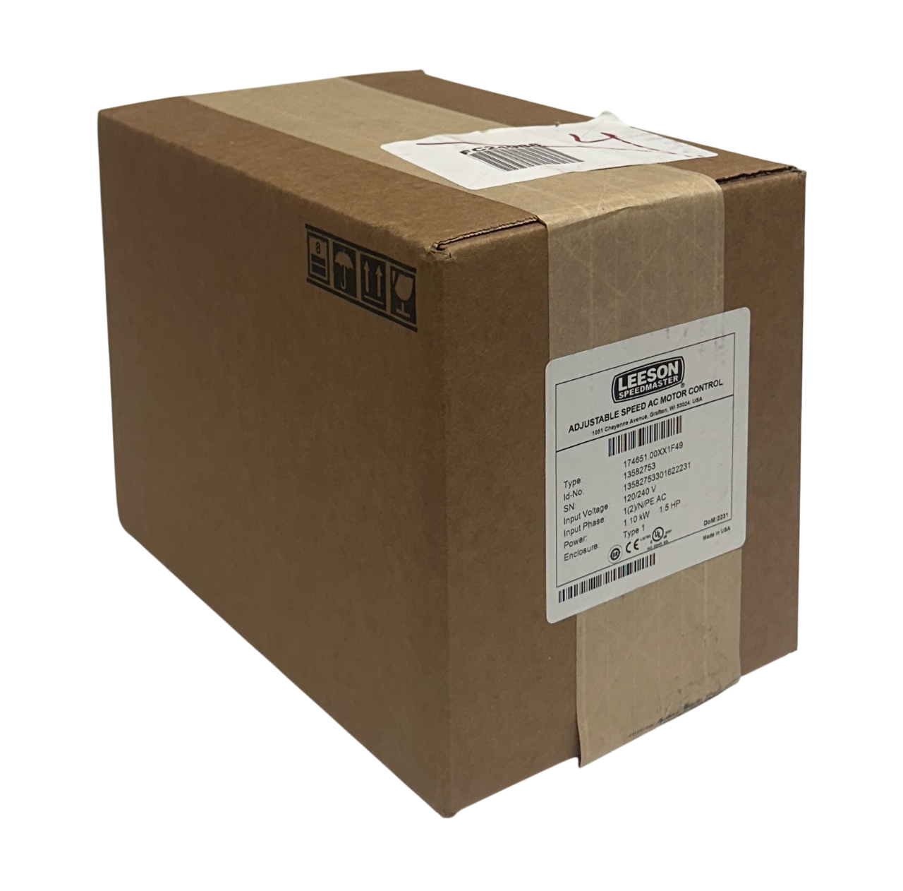 LEESON 174651.00 / 13582753 SM2 SERIES ADJUSTABLE SPEED MOTOR CONTROL 1.5HP NSFS