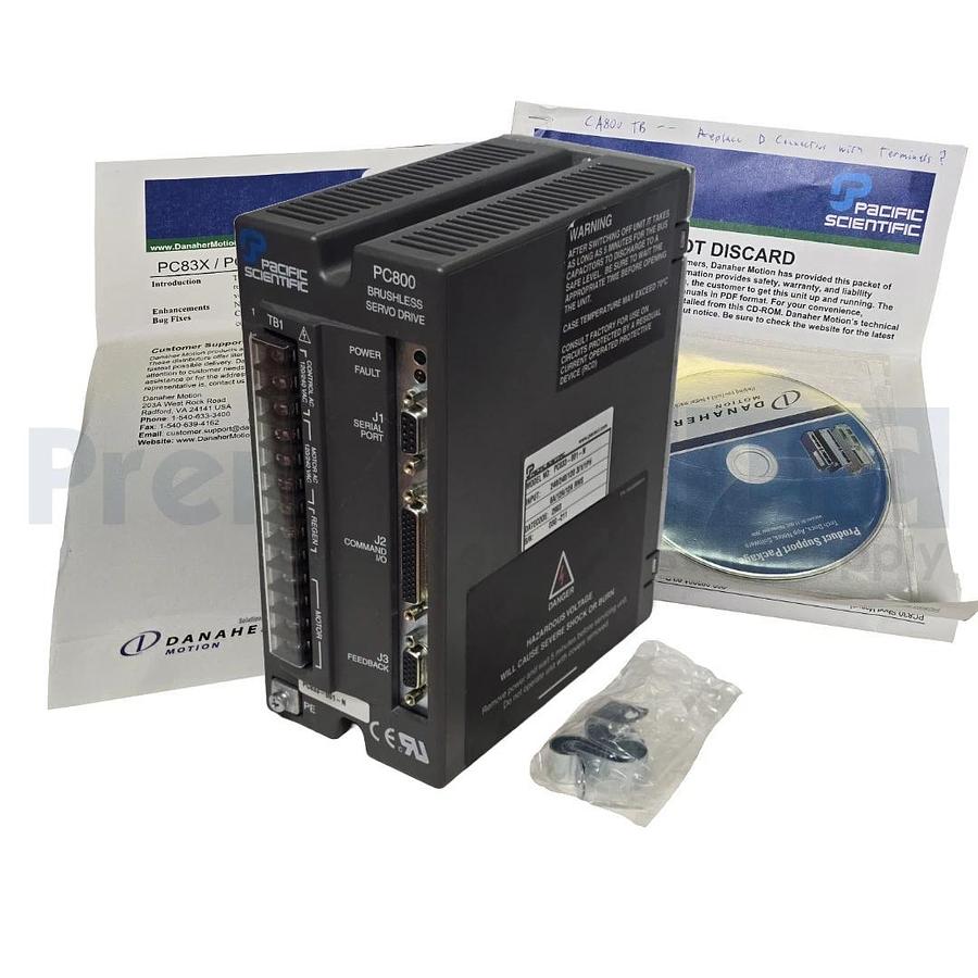 PACIFIC SCIENTIFIC /DANAHER MOTION PC833-001-N / PC800 DIGITAL SERVO DRIVE NSNP