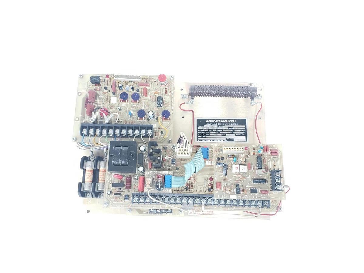 Used POLYSPEDE RSC-101 SC SERIES D.C. DRIVE RSC101