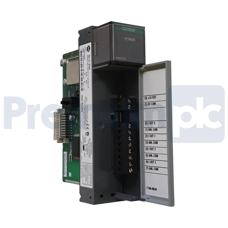 Used Allen Bradley 1746-NO4I /A SLC 500 4-Ch Analog Output Module 1746NO4I NSMP