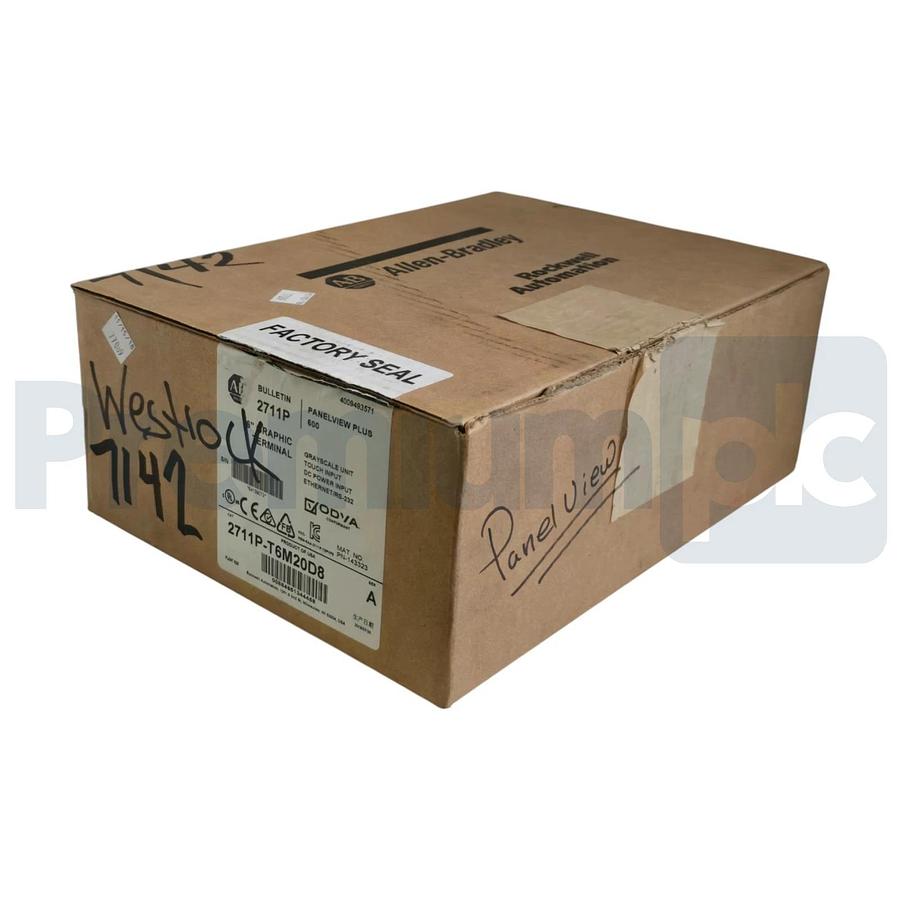 ALLEN BRADLEY 2711P-T6M20D8 /A PanelView Plus 6 600 TERMINAL TOUCH SCREEN NSMP