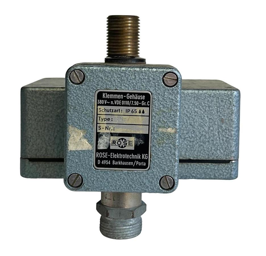 Used ROSE ELEKTROTECHNIK 10-4 / 104 LIMIT SWITCH W/ TIMER