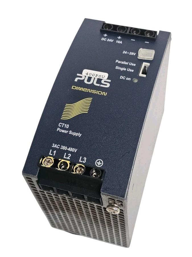 Used PULSE CT10.241 POWER SUPPLY 380/480 VAC INPUT 3-PHASE CT10241