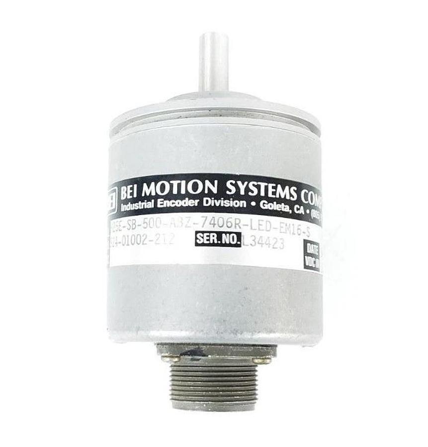 NEW BEI MOTION H25E-SB-500-ABZ-7406R-LED-EM16-S ENCODER 924-01002-212 15VDC IN