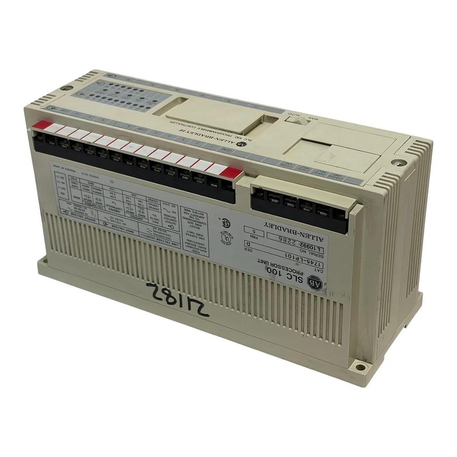 Allen-Bradley 1745-LP101 SLC 100 Processor Unit Controller Ser D FRN 5