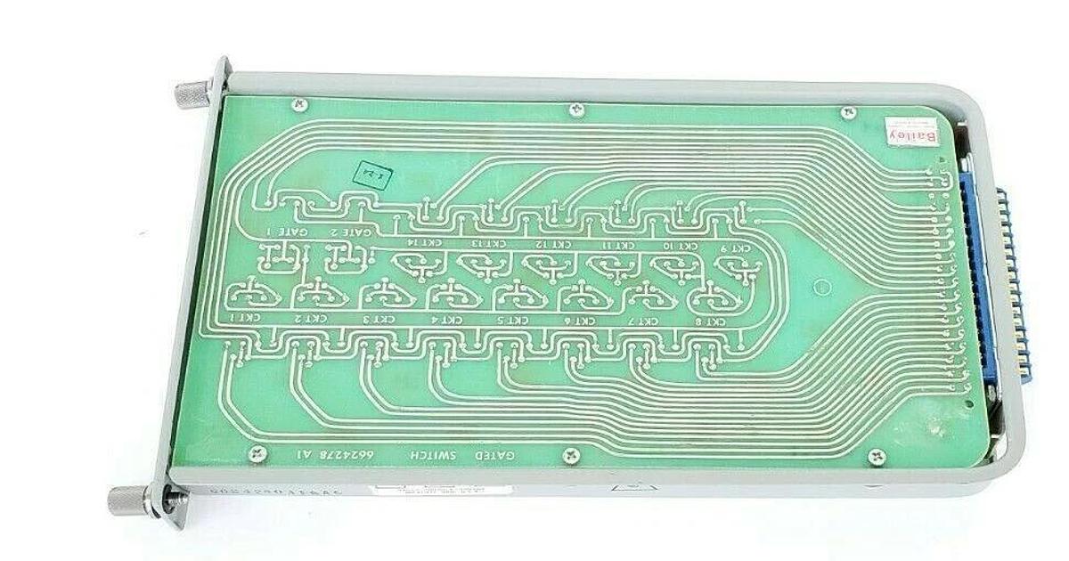 Used BAILEY CONTROLS 6624280A1 GATE SWITCH LOGIC MODULE 6624278 A1