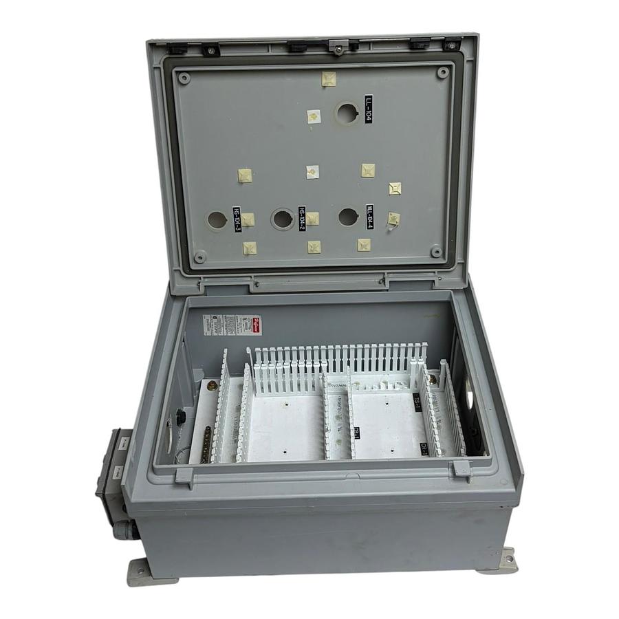 Used Hoffman U-U504020 ULTRX NEMA 4X Fiberglass Control Panel Enclosure