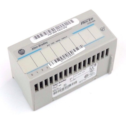 Used REPAIRED ALLEN BRADLEY 1794-IB8 SER. A FLEX I/O INPUT MODULE 96281273 REV. A01