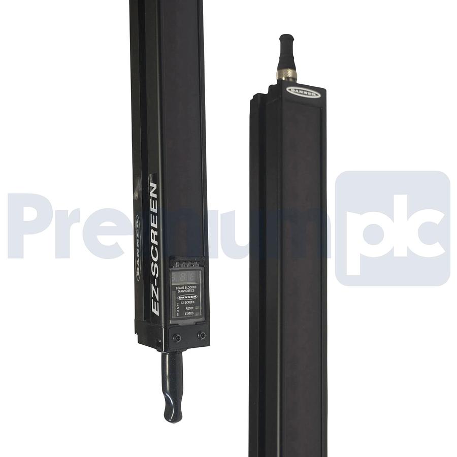 Used Banner SLSCP30-1200Q88 Cascade Light Curtain Pair Kit 30mm x 1200mm 72450 NSMP