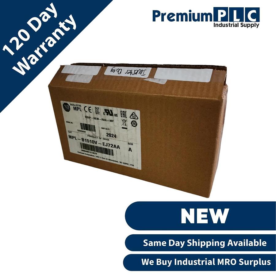 ALLEN BRADLEY MPL-B1510V-EJ72AA /A MPL Kinetix Servo Motor 460V 3P 0.16kW NSMP