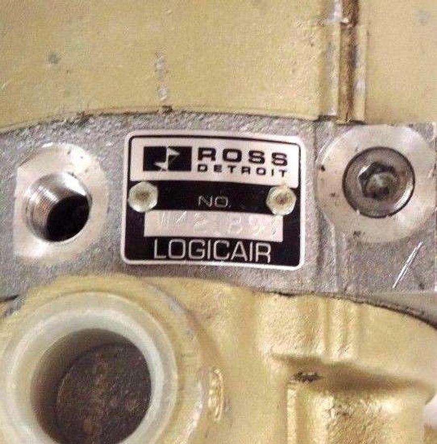Used ROSS 2776B4967 CONTROL VALVE W/ W421B93 ADAPTER 110/50, 110-120/60