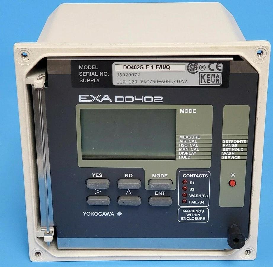 Used YOKOGAWA DO402G-E-1-E/U/Q EXA DO402 DISSOLVED OXYGEN ANALYZER DO402GE1EUQ