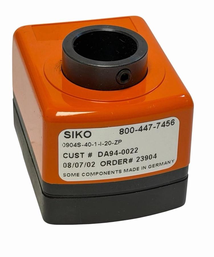Used SIKO 0904S-40-1-I-20-ZP 5-DIGIT MECHANICAL DIGITAL POSITION INDICATOR