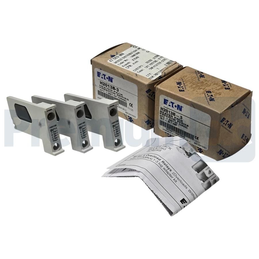 (2 Boxes of 3) Eaton Cutler-Hammer H2013B-3 Freedom Heater Packs 18.7-30.7A NSMP