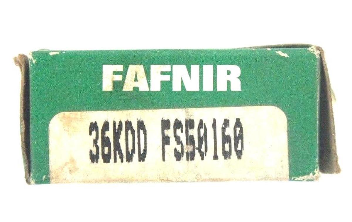 Used LOT OF 2 NIB FAFNIR 36KDD FS50160 SINGLE ROW BALL BEARING 6X19X6 MM