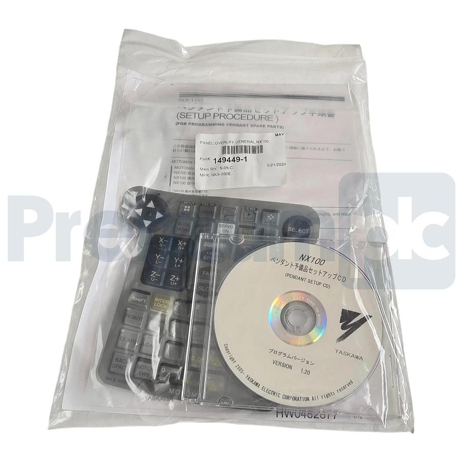 Yaskawa Motoman JZRCR-NPP01B-1 NX100 Teach Pendant | 6.5" Color LCD | E-Stop NEW