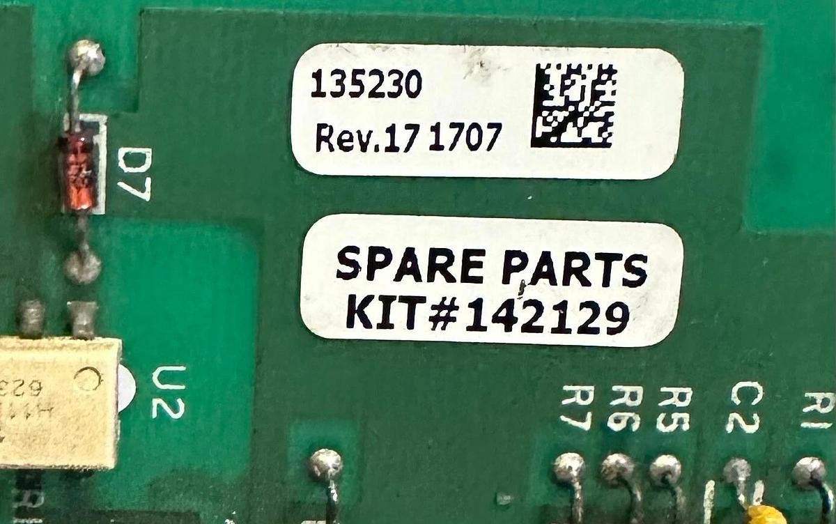 Used ALLEN BRADLEY 135230 / 142129 1395 DRIVE POWER SUPPLY BOARD Rev. 17 1707