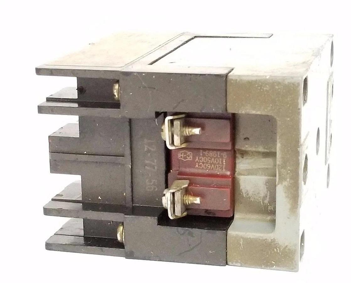 Used CUTLER-HAMMER D23MB RELAY TYPE M W/ 9-1989-1 COIL 110/120V