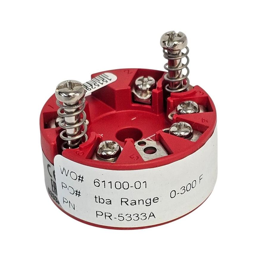 NEW PR ELECTRONICS PR-5333A PROOF TEMPERATURE TRANSMITTER SENSOR PR5333A 0-300F