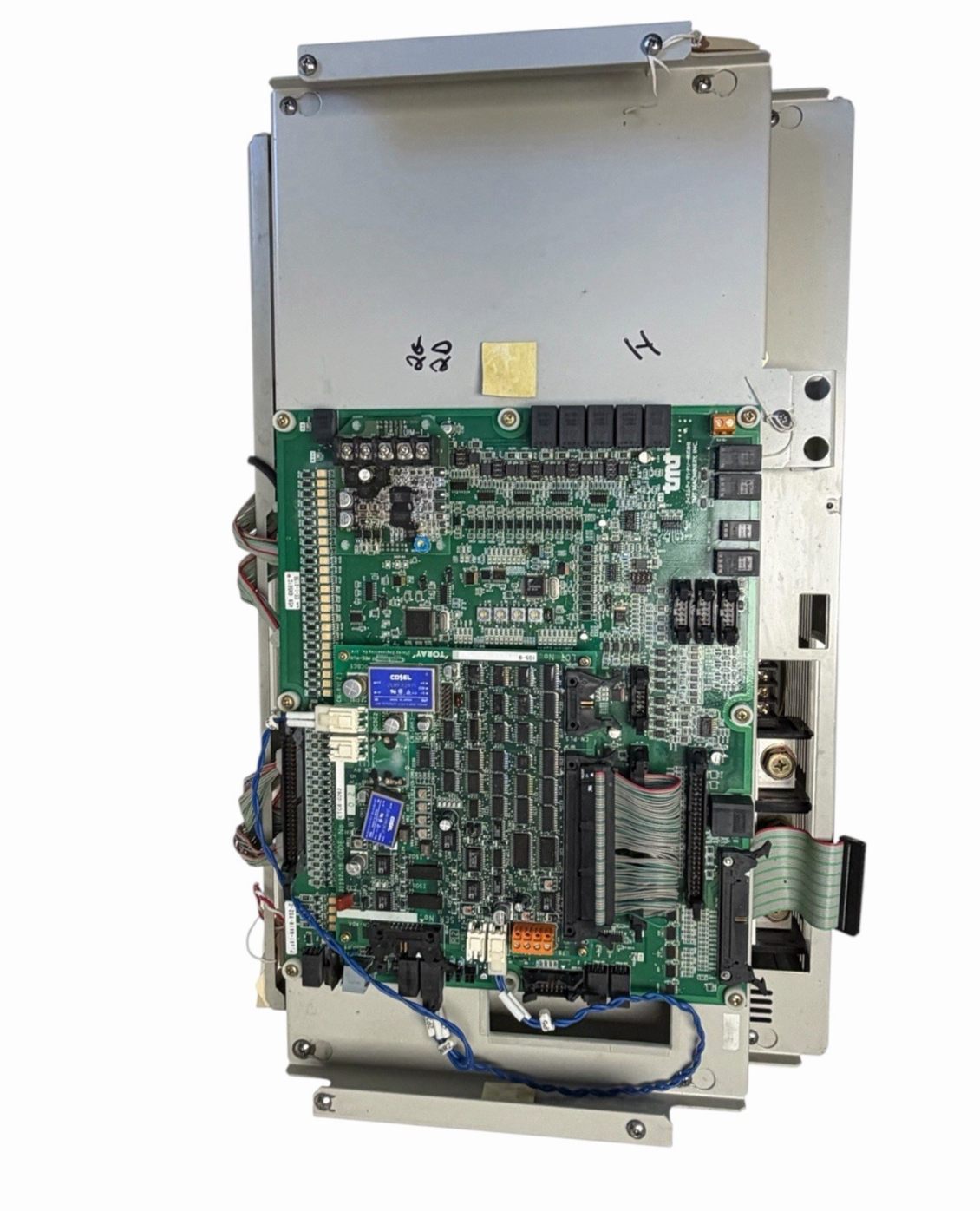 Used YASKAWA CIMR-P1V VARIABLE FREQUENCY DRIVE CODE EPJ010420 200V 50/60 HZ VFD