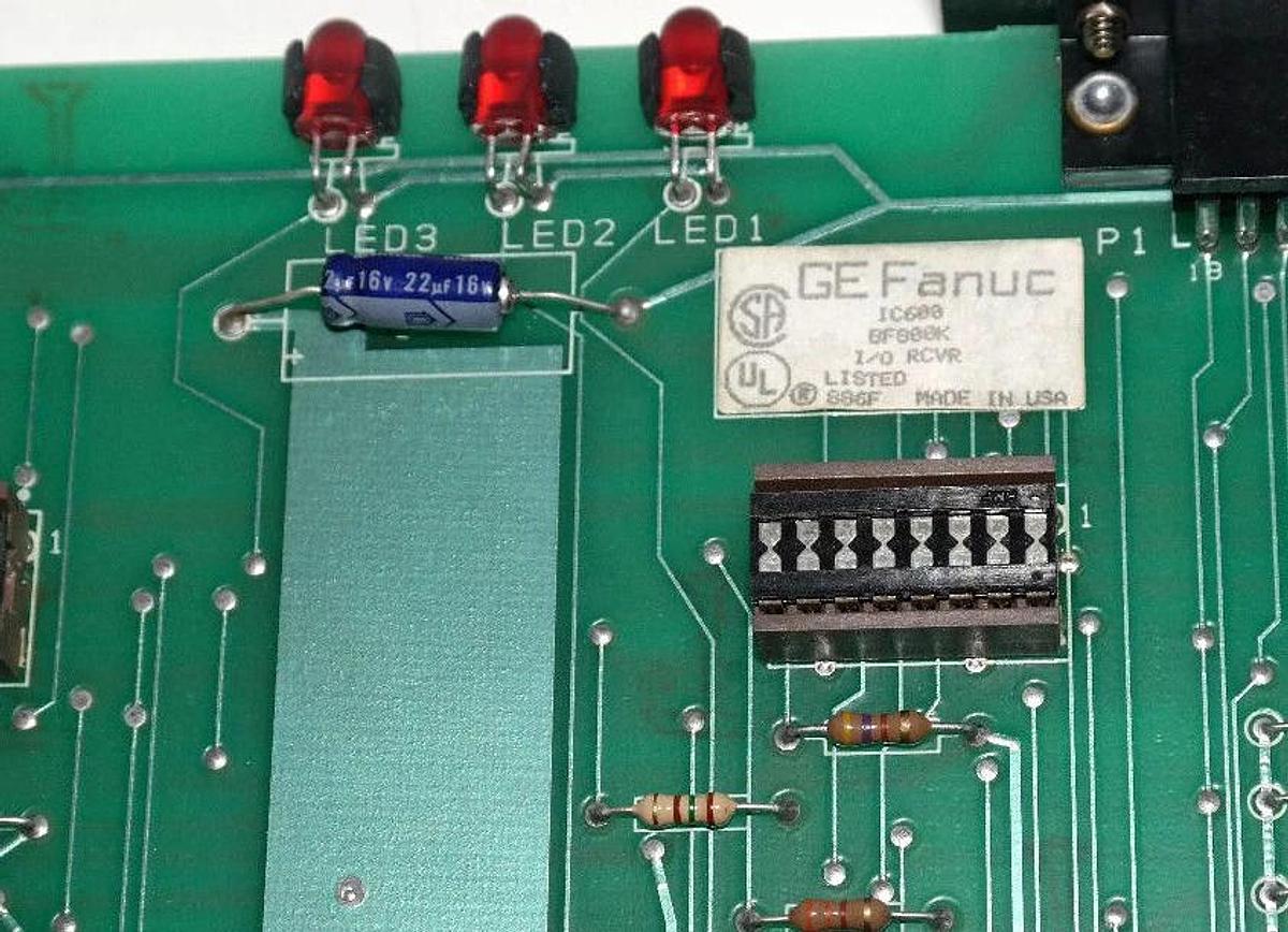 Refurbished GE FANUC IC600BF800K I/O RECEIVER LOCAL MODULE FAB. NO. 44A296391-001R05/5