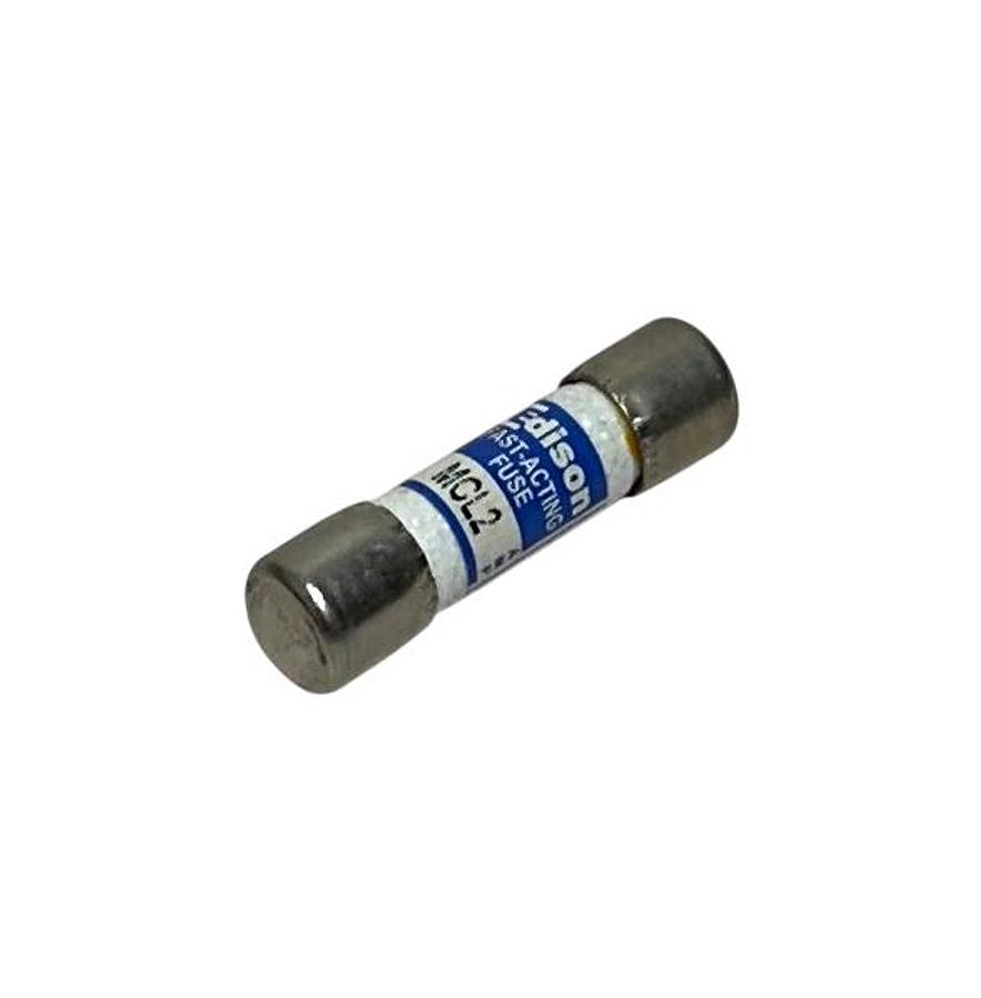 Used 7 EATON EDISON FUSEGEAR MCL2 MIDGET FAST-ACTING FUSES 600V / 2A OEM NSMP