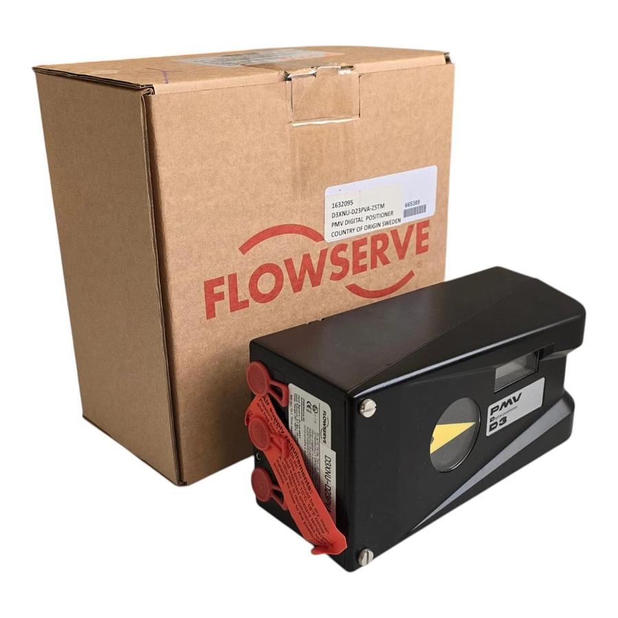 Flowserve PMV D3 Smart Valve Digital Positioner HART 4-20mA D3XNU-D23PVA-Z5TM