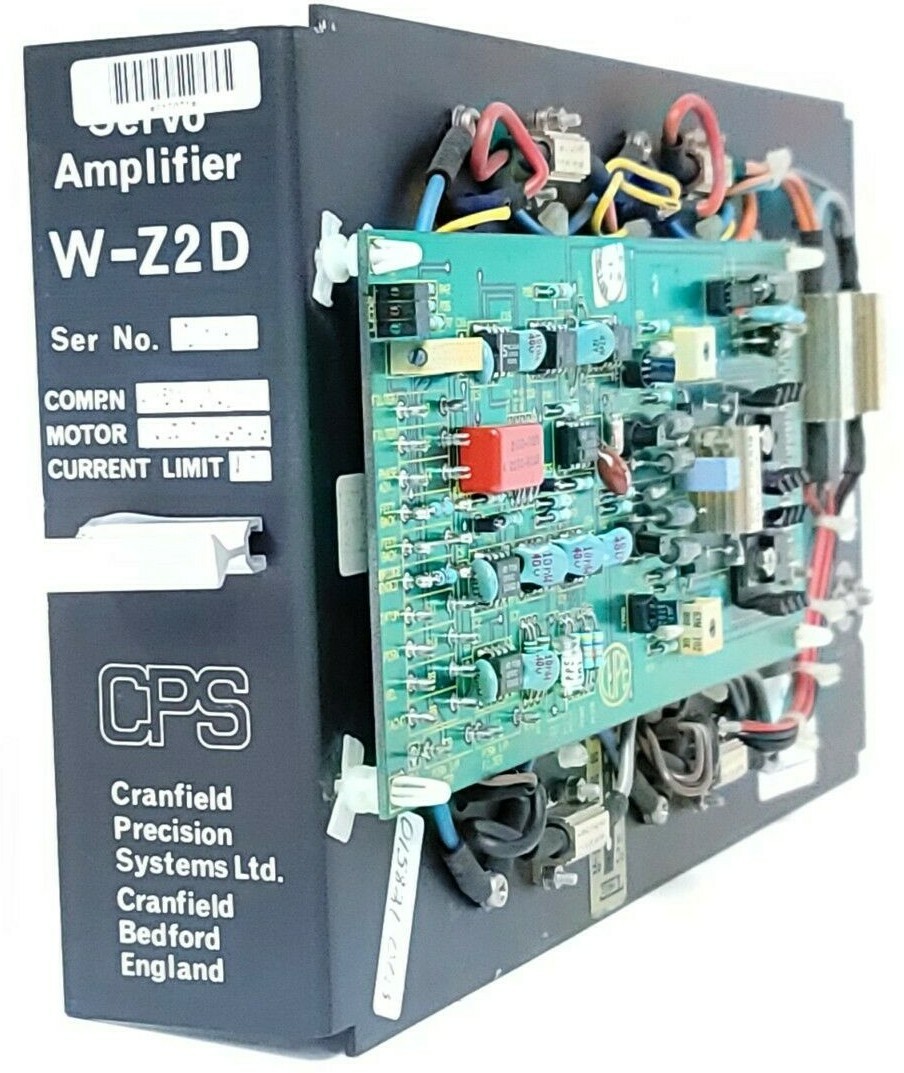 Used REPAIRED CPS W-Z2D SERVO AMPLIFIER CRANFIELD PRECISION SYSTEMS WZ2D