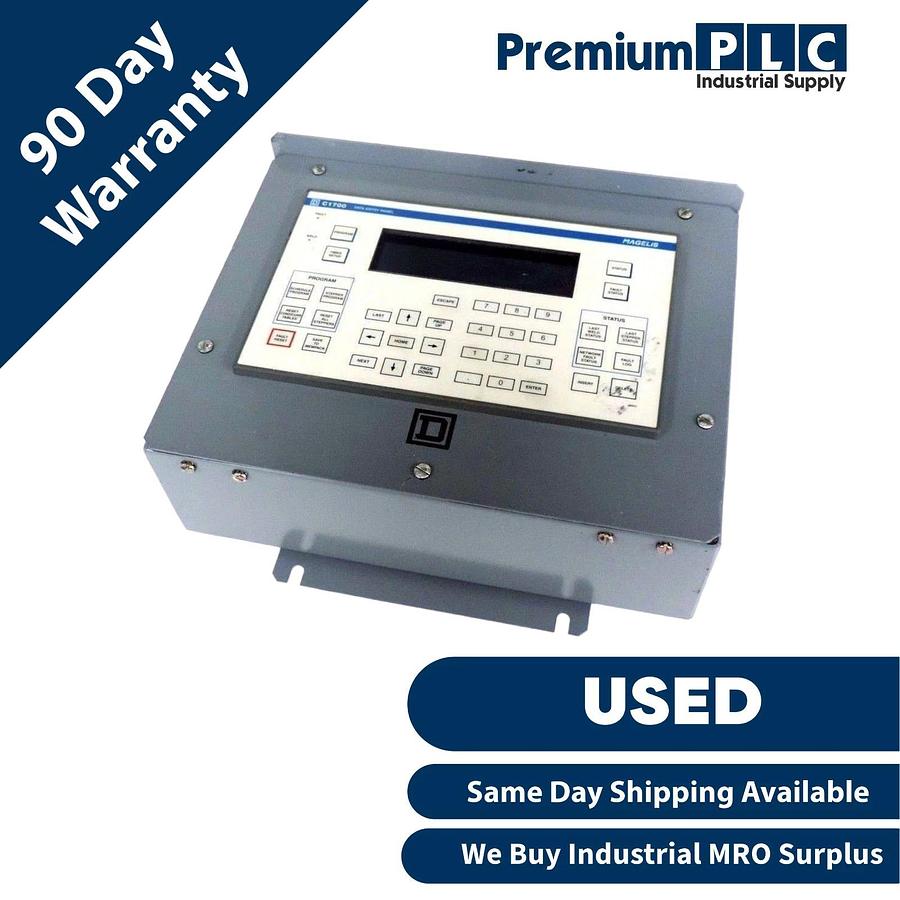 Used SQUARE D 52046-434-50 C1700 DATA ENTRY PANEL MAGELIS XBT-PM027110 5204643450