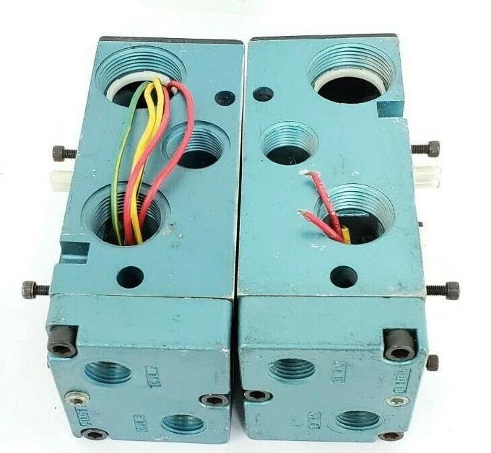 Used LOT OF 2 NUMATICS VALVE BLOCKS