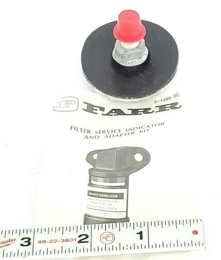 Used NEW FARR 14439-000 FILTER SERVICE INDICATOR ADAPTER 14439000