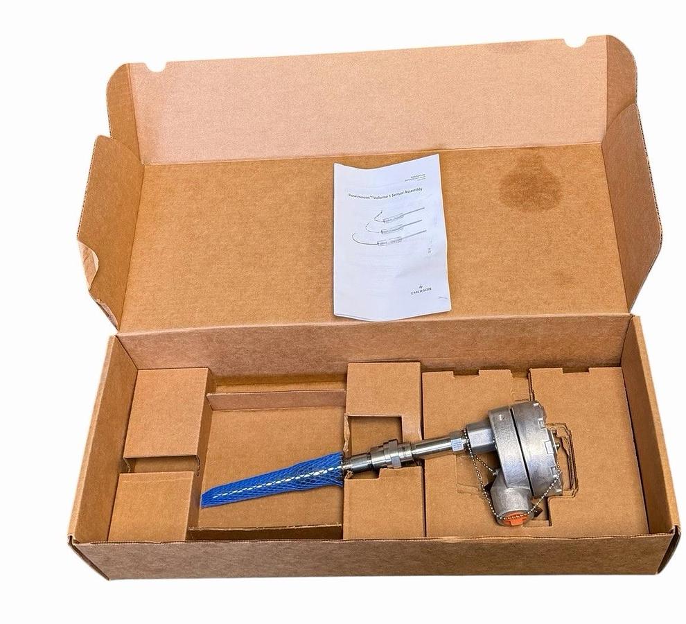 Used EMERSON ROSEMOUNT 0068R21C30A040T26E5X8Q4 VOLUME 1 SENSOR ASSEMBLY NSFP